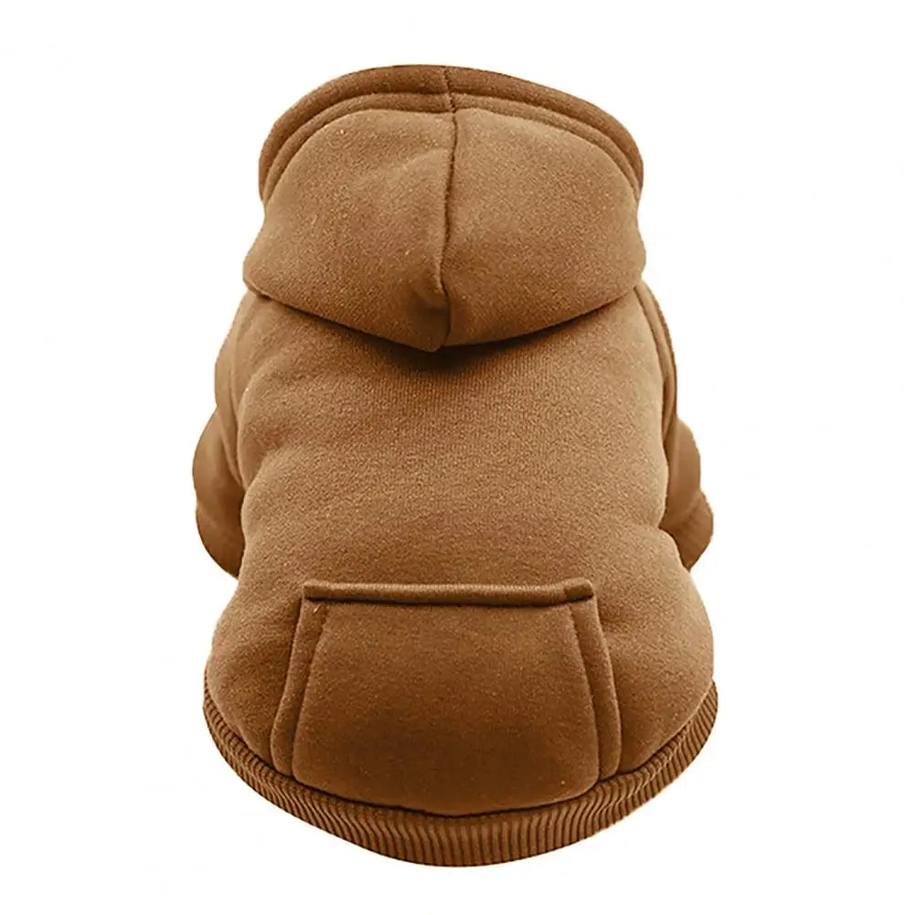 Dog Hoodie Sweatshirt Autumn Winter – One Size Pocket Warm Pullover