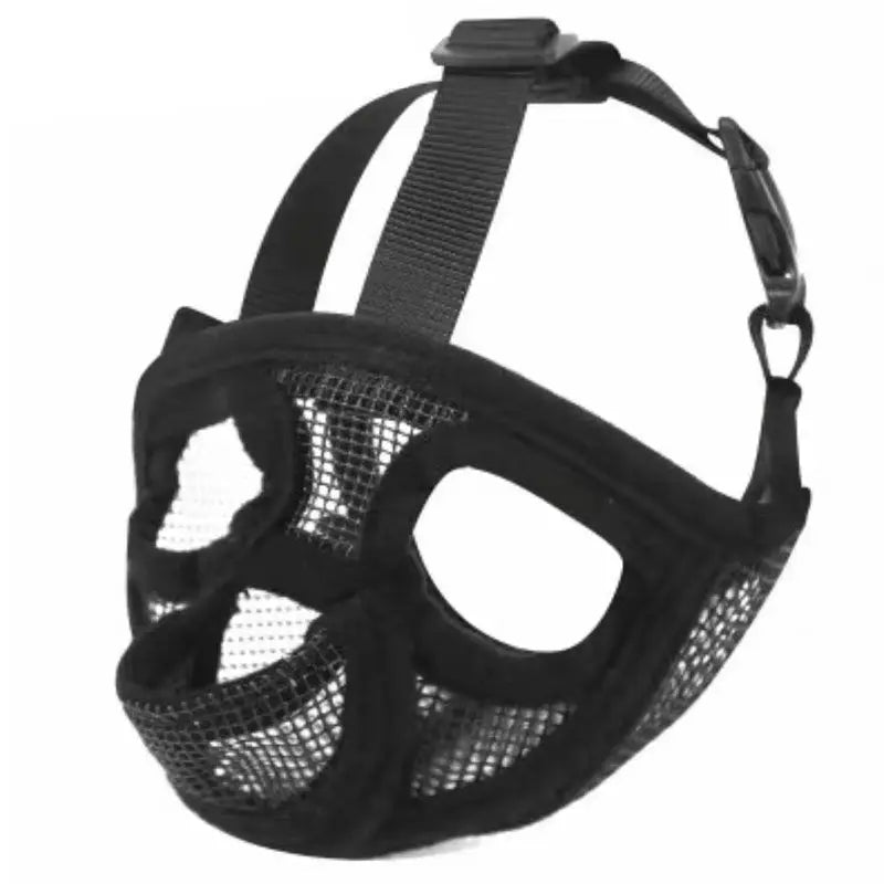 Adjustable Dog Muzzle Nylon – Breathable Anti Bark Bite