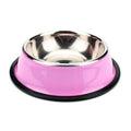 Non-Slip Stainless Steel Dog Bowl – Anti-Skid Food & Water Feeder (Multiple Sizes)