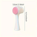 Silicone Dog Paw Cleaner & Massage Brush - Muddy Paw Scrubber in Pink