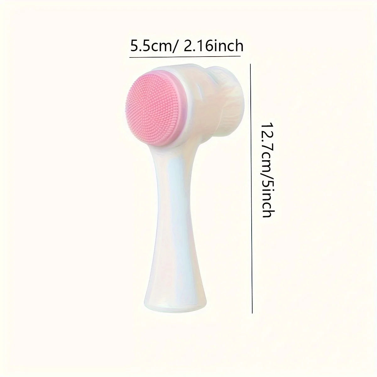 Silicone Dog Paw Cleaner & Massage Brush - Muddy Paw Scrubber in Pink