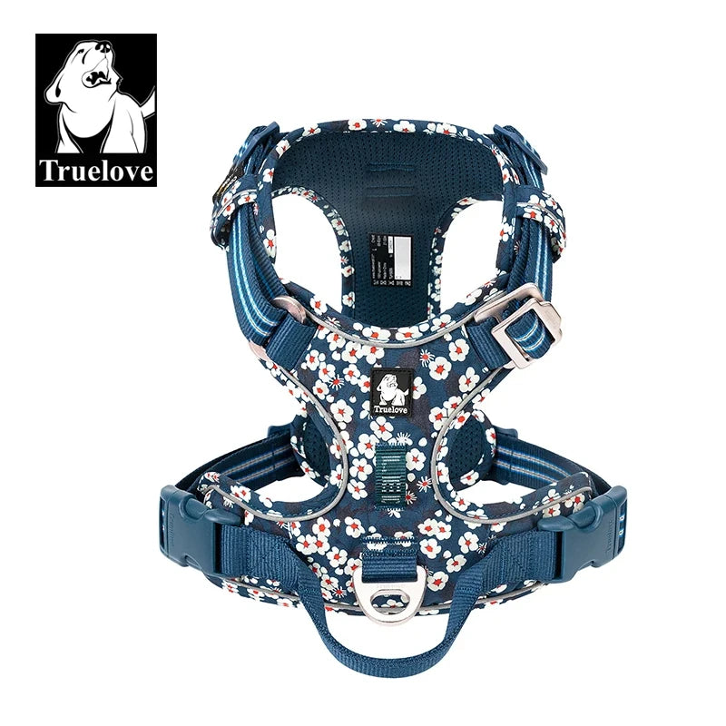 Truelove Reflective Nylon Dog Harness – Padded Quick Release