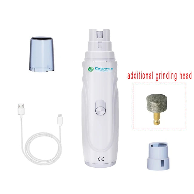 Dog Nail Grinder – Quiet Electric Trimmer