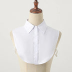 Detachable Cotton Fake Collar for Women – One Size