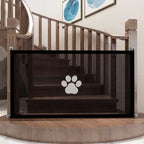 Dog Safety Gate – Portable Mesh Barrier