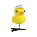 Duck Plush Hair Clip – Kids Bowknot Flower