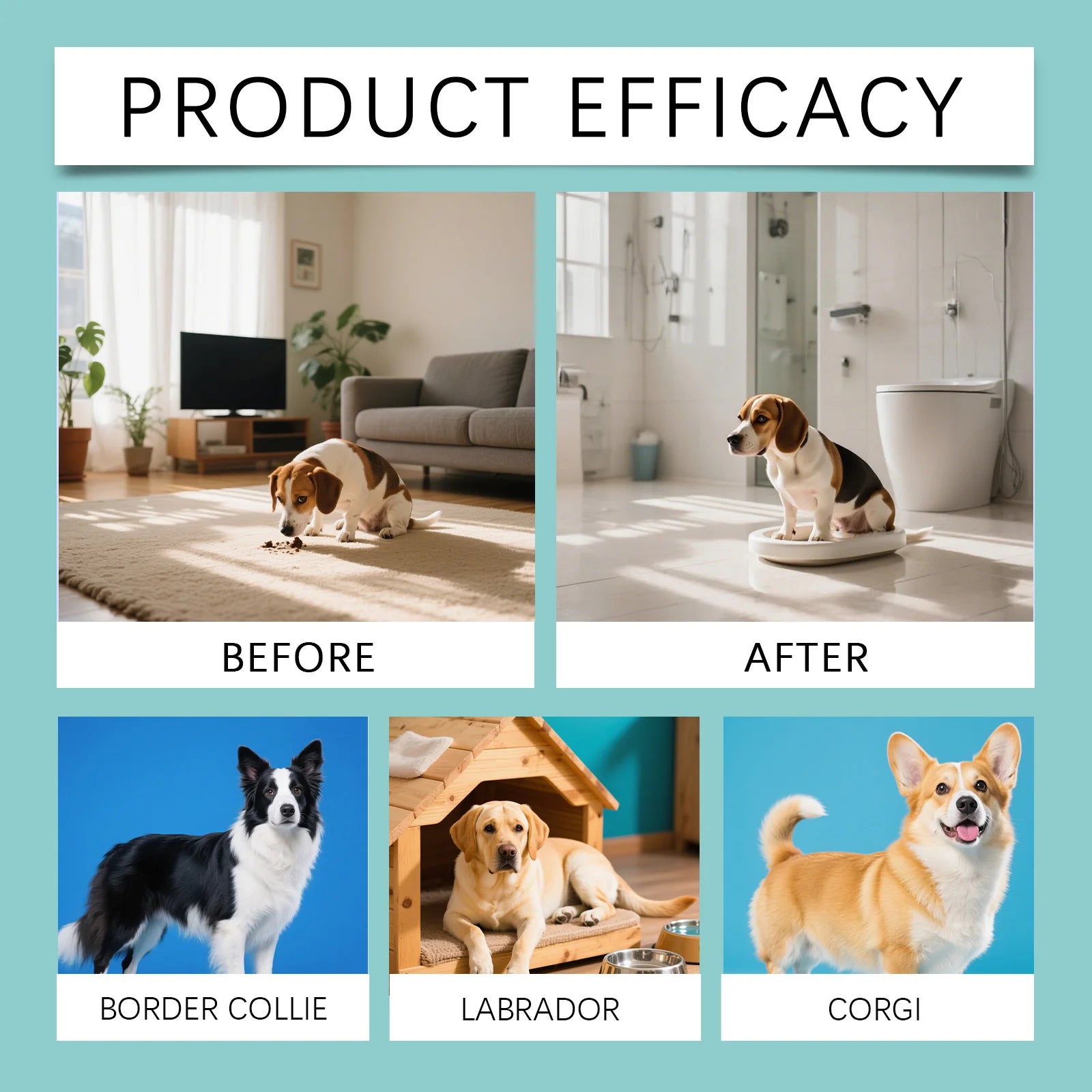 Dog Potty Training Spray & Attractant – Natural Puppy Housebreaking Aid