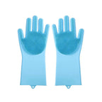 Pet Grooming Gloves for Dogs – Silicone Bathing & Hair Removal Massage Scrubber