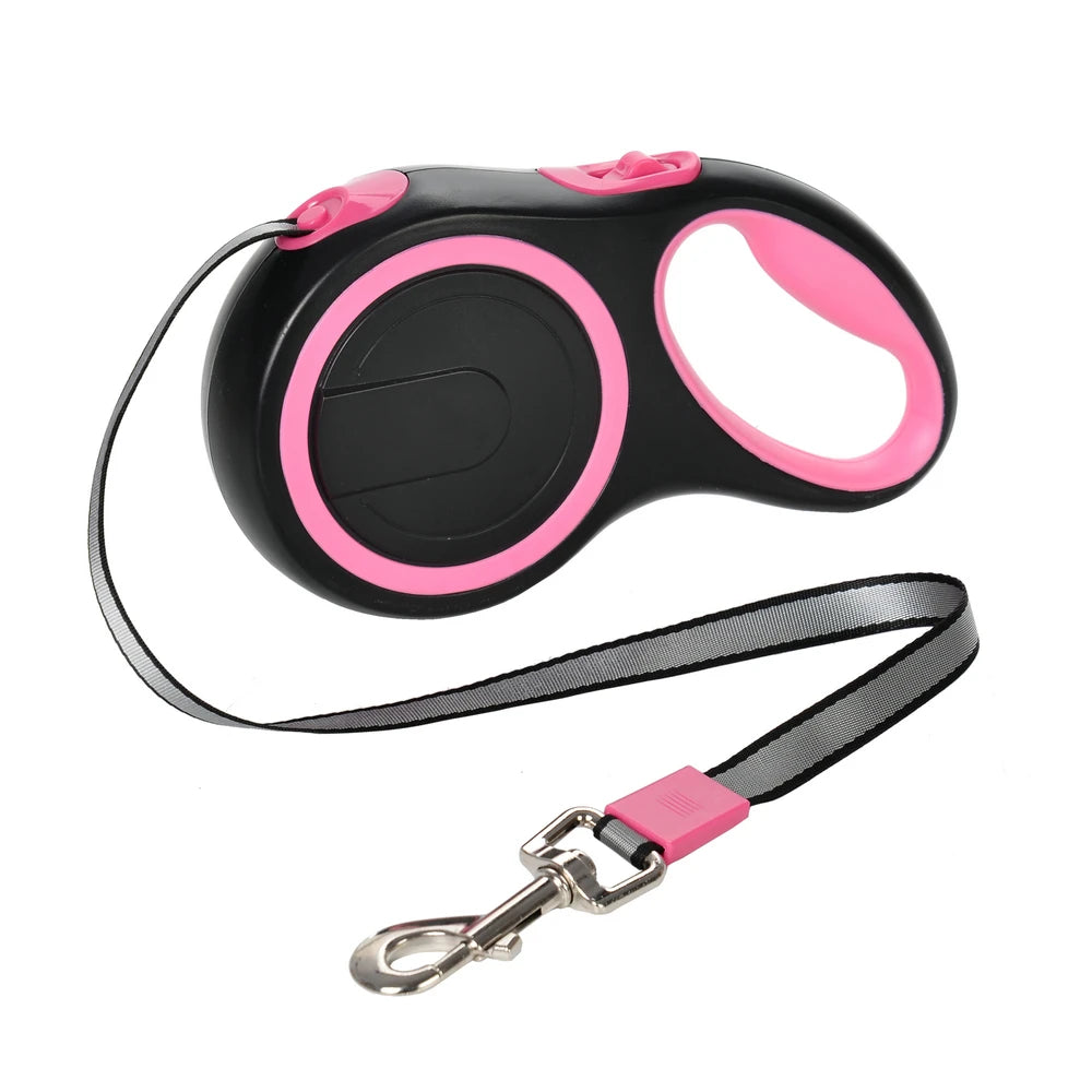 8m Retractable Dog Leash – Heavy Duty Extendable Nylon Training Lead