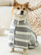Quick-Dry Dog Bathrobe - Ultra-Absorbent Thick Coral Fleece Pet Towel