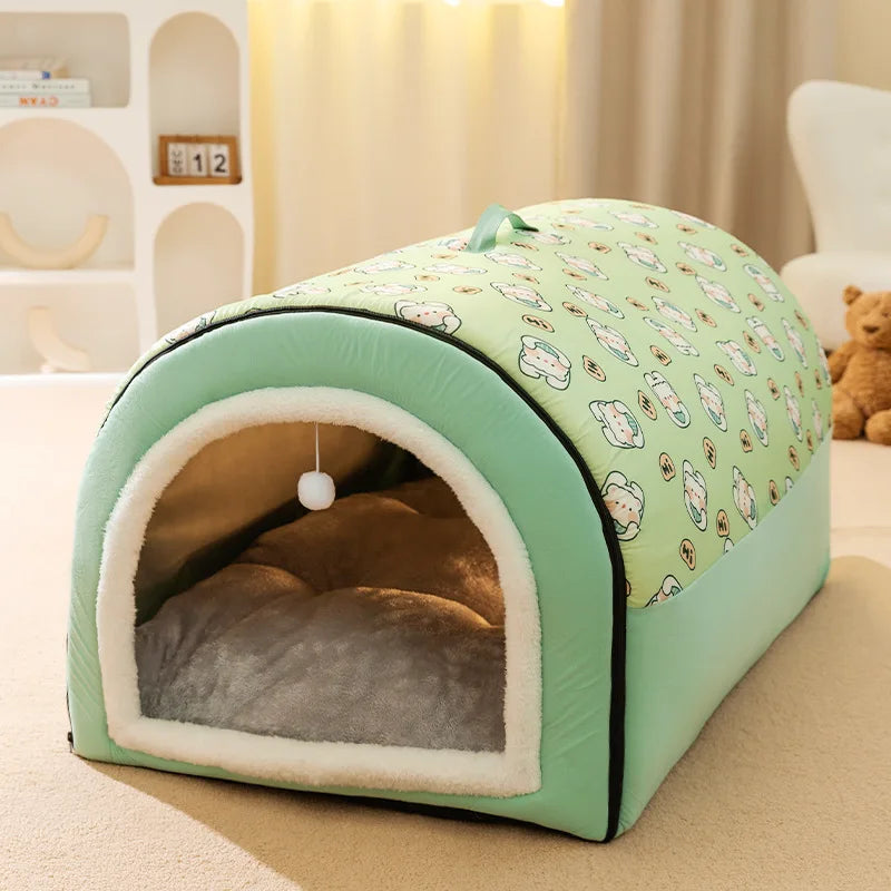 Big Dog Nest Winter Dog House – Removable & Washable Bed for Large Dogs