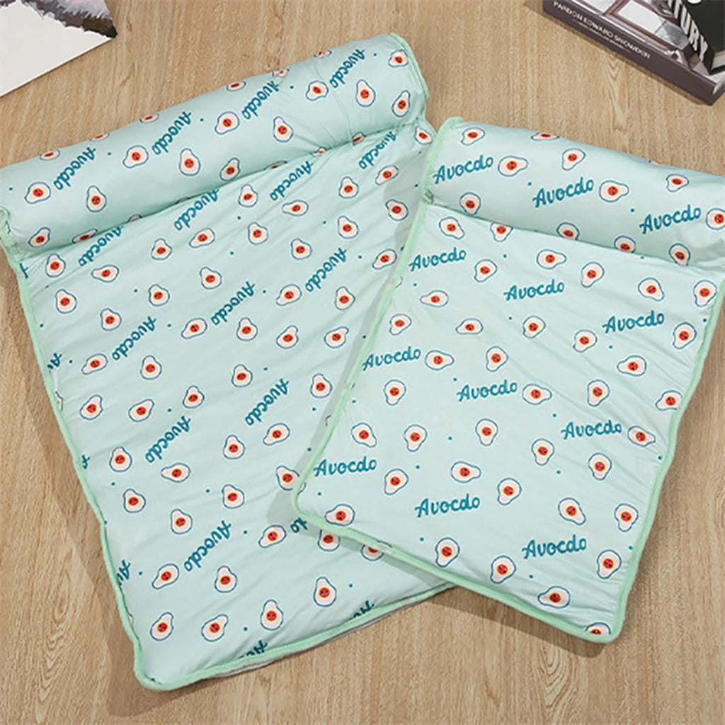 Summer Dog Cooling Mat – Breathable Ice Pad for Dogs, Washable Cooling Blanket for Hot Weather