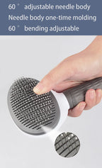 Dog Hair Brush & Pet Hair Remover – Slicker Comb for Dogs and Puppies