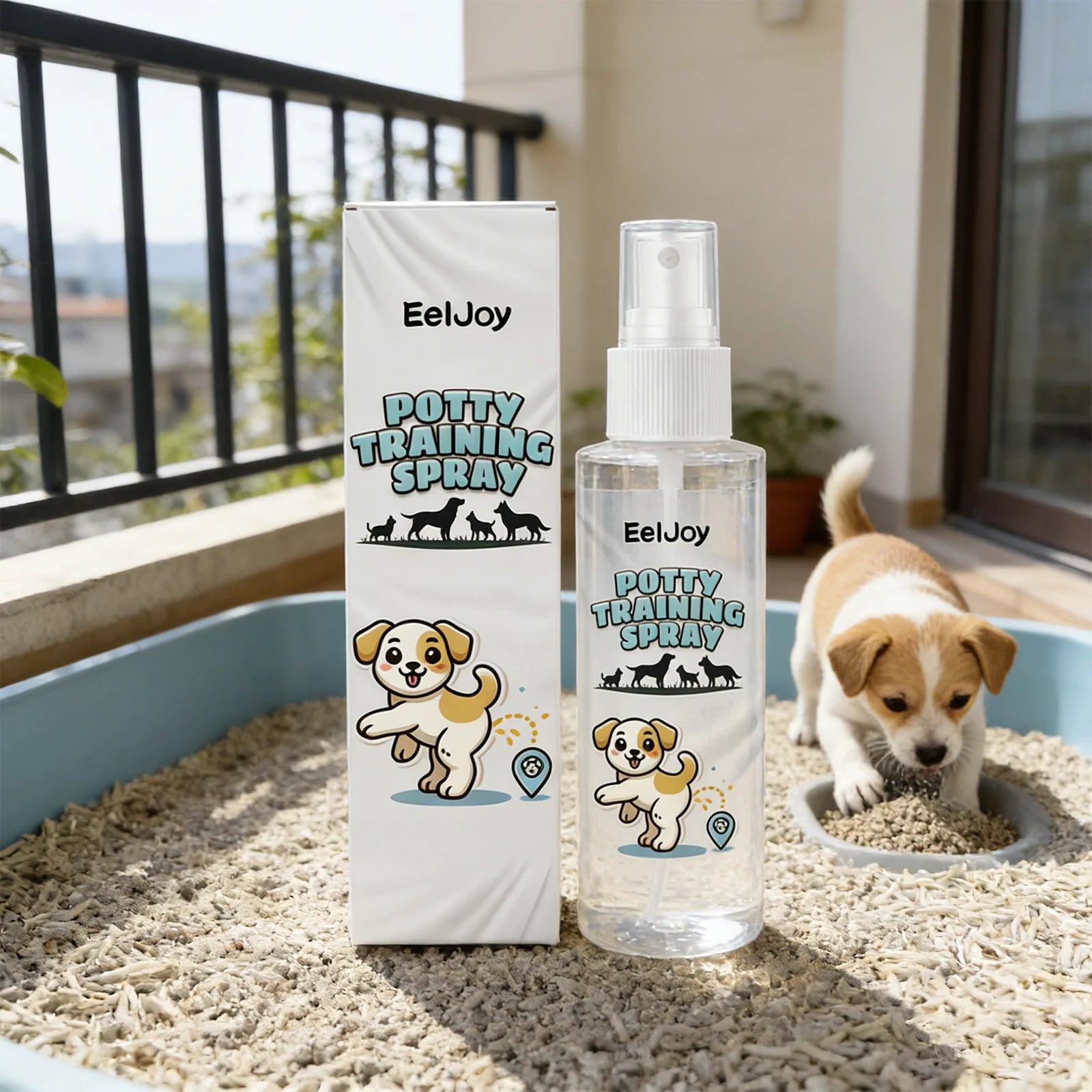 Dog Potty Training Spray & Attractant – Natural Puppy Housebreaking Aid
