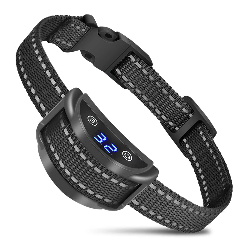 PaiPaitek PD259B Anti Bark Collar – 60 Day Rechargeable Waterproof