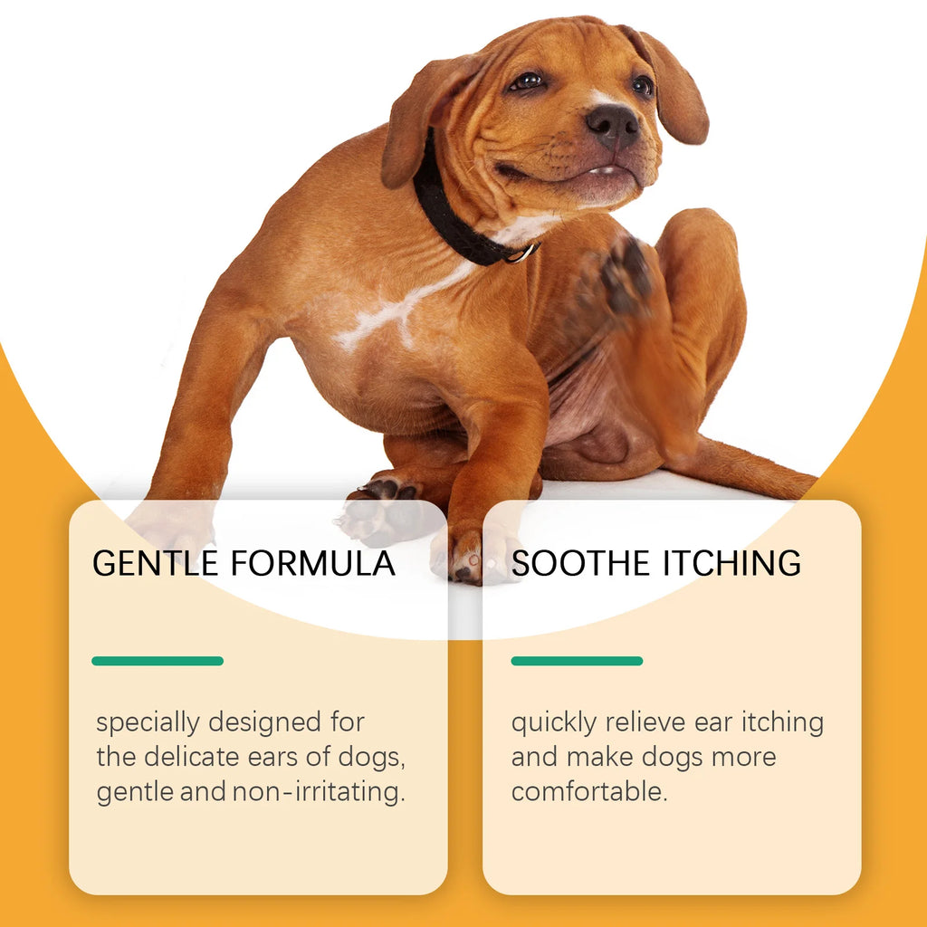 Dog Ear Drops – Anti-Itch Ear Cleaner