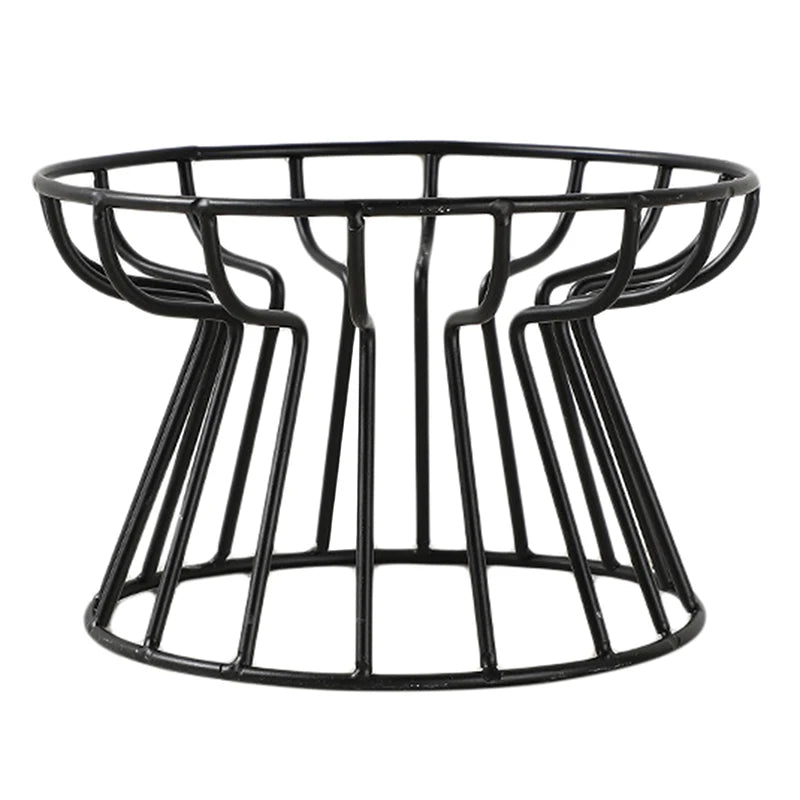 Elevated Dog Bowl Stand – Nordic Style Raised Iron Feeder (Bowl Not Included)