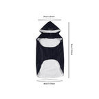 Waterproof Dog Raincoat Hoodie – Reflective Stripe Rain Jacket