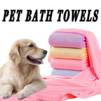 Microfiber Pet Bath Towel – Super Absorbent Dog Towel