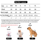 KAJIPETCN Winter Dog Vest – XXS Fleece Warm Coat for Small Dogs