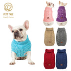 Cozy Knitted Dog Sweater – Soft Acrylic Winter Pet Pullover