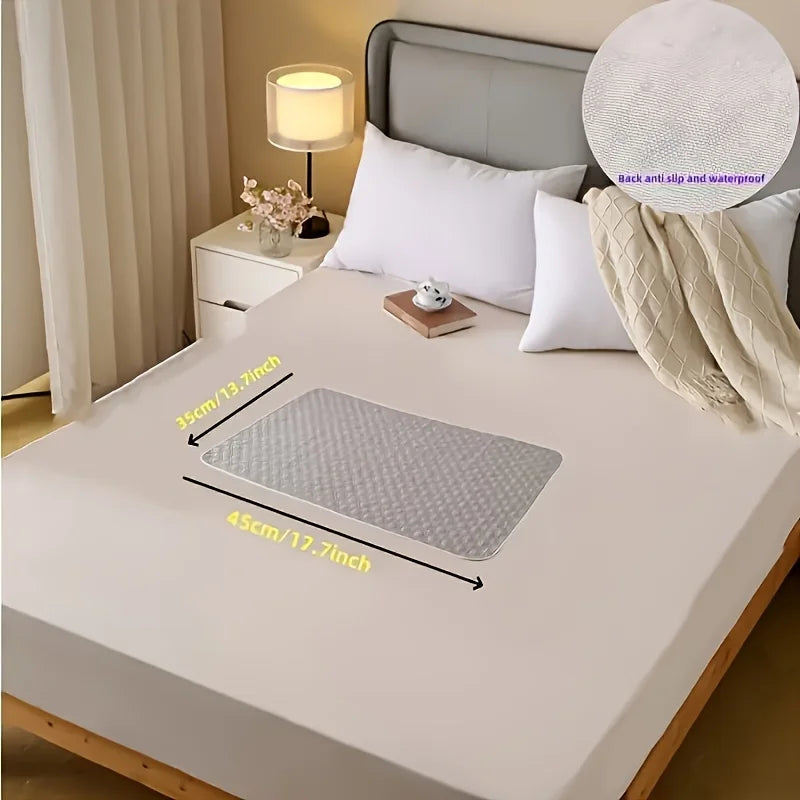 Leak-Proof Washable Incontinence Pad – Non-Slip Bed Mat for Seniors, Pets, Menstruation & Home Use
