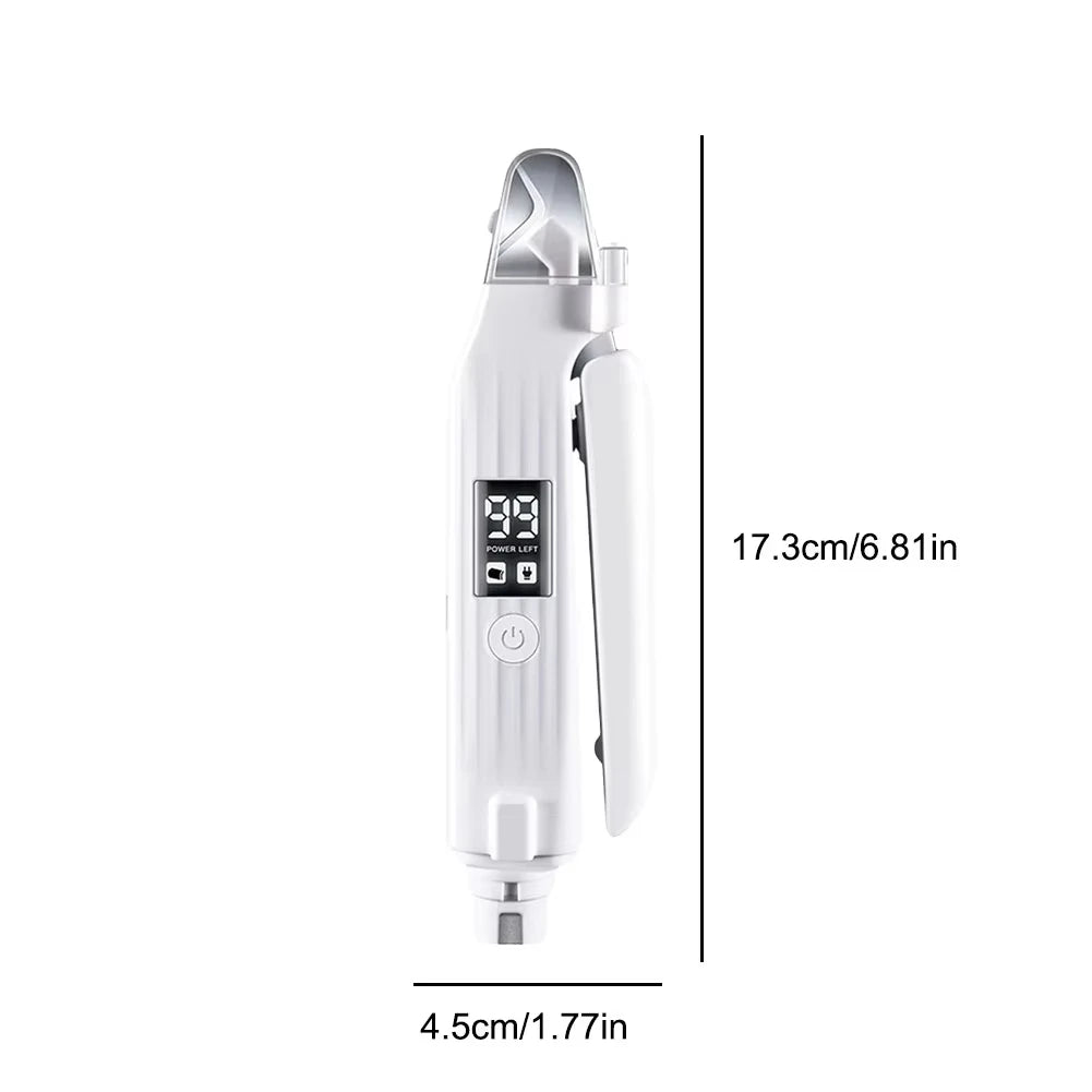 2-in-1 Dog Nail Trimmer & Grinder with LED Lights for Small to Large Dogs