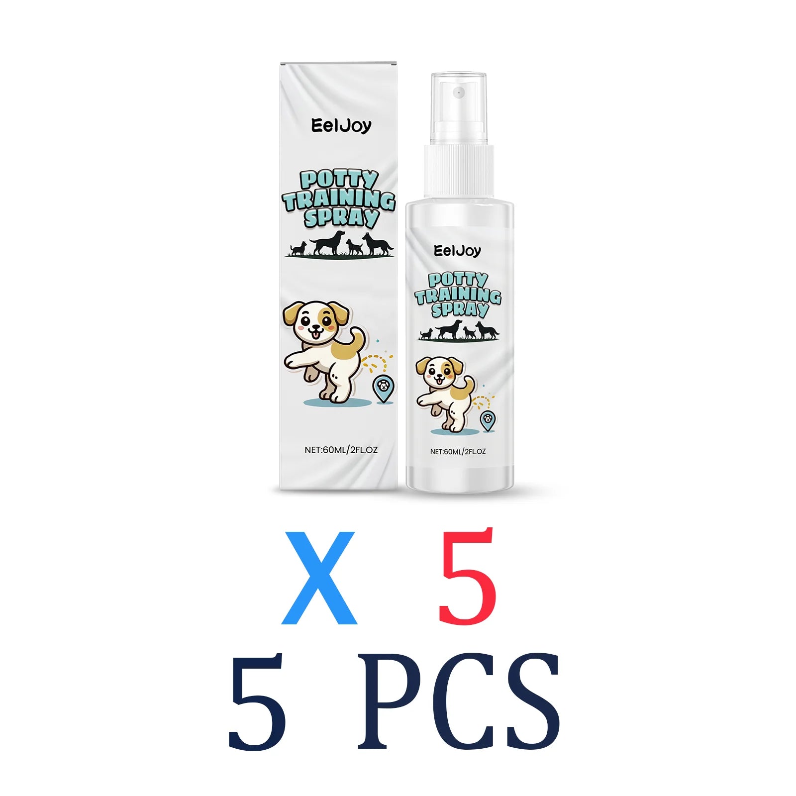 Dog Potty Training Spray & Attractant – Natural Puppy Housebreaking Aid