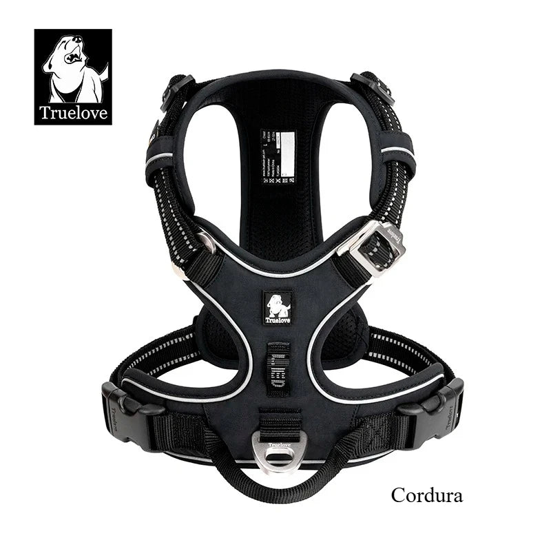 Truelove Reflective Nylon Dog Harness – Padded Quick Release