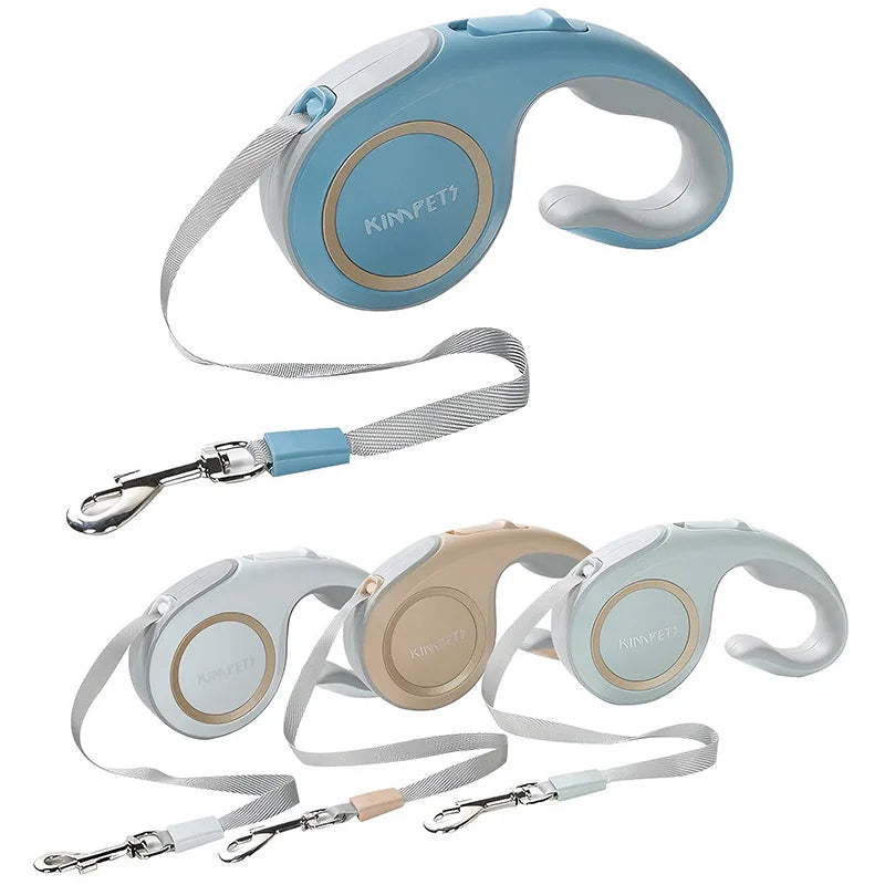 Retractable Dog Leash – 3M/5M Telescopic Lead
