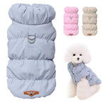 Didog Winter Padded Dog Coat – Windproof Warm Jacket for Small & Medium Dogs