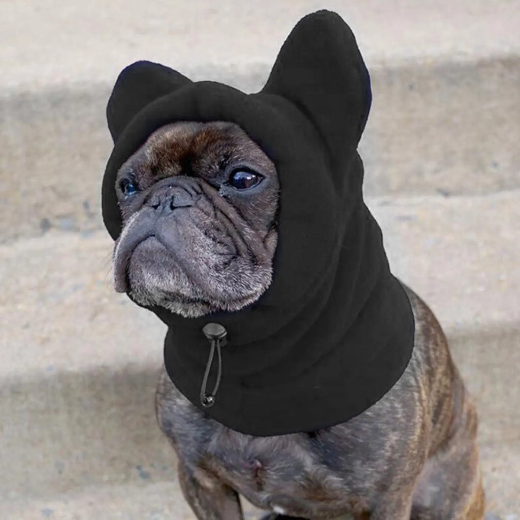 Serenable Dog Winter Hat Hood – Windproof Fleece for Small Dogs