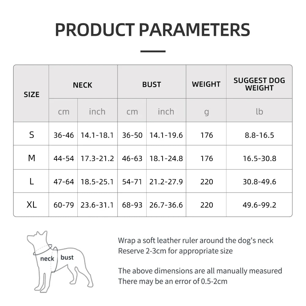 No Pull Dog Harness – Reflective Adjustable Control Vest