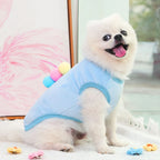 Kajipetcn Winter Fleece Dog Coat – Warm Jacket for Small & Medium Dogs