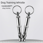 Ultrasonic Dog Training Whistle – Adjustable Stainless Steel Recall & Bark Control Tool