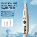 Dog Grooming Trimmer with LED Light for Face, Paws, and Ears