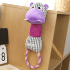 Animal Shape Corduroy Squeaky Dog Toy