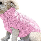 Dog Sweater for Small Breeds – Autumn Knit Fleece Warmwear
