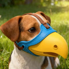 Breathable Dog Muzzle with PP Frame – Anti Bite Walking Guard