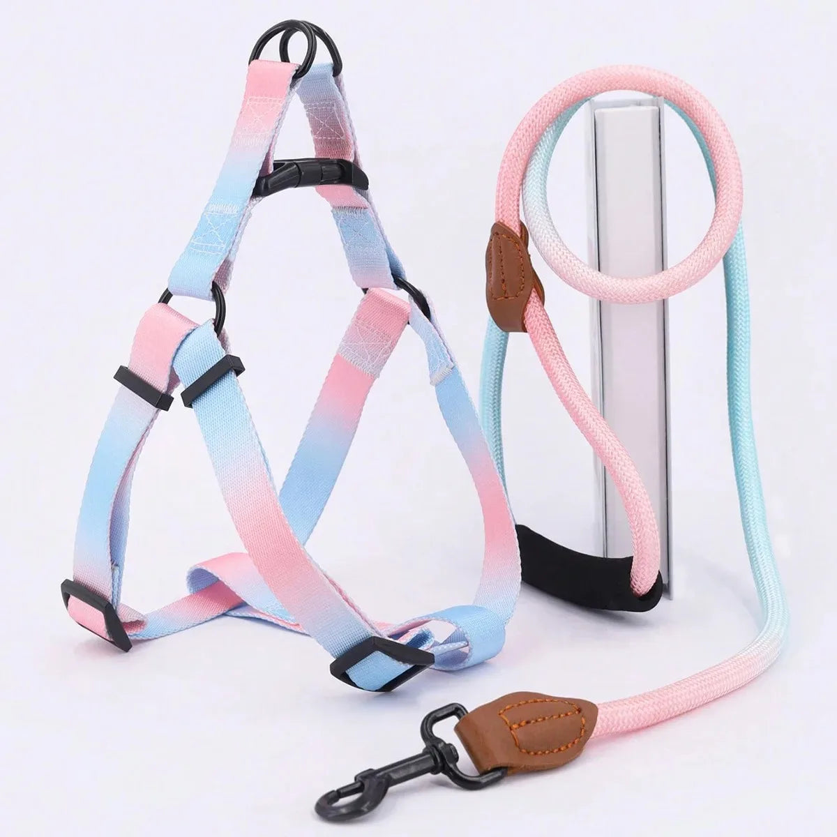 Dog Harness Set – Adjustable Comfort Fit