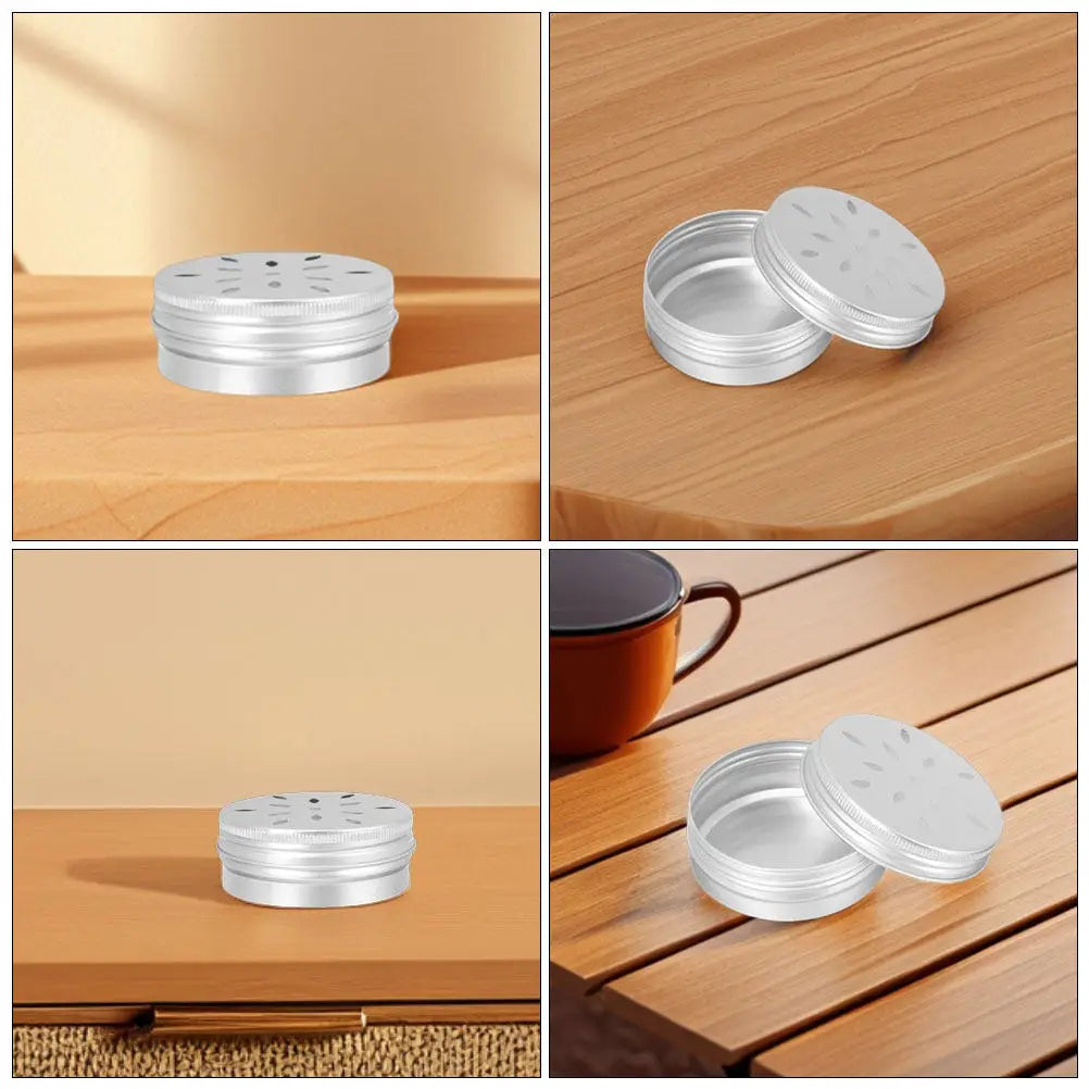 6PCS Dog Scent Training Tins – Aluminum Nosework Detection Containers