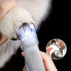 LED Pet Nail Clipper with Safety Light - Stainless Steel Trimmer for Dogs