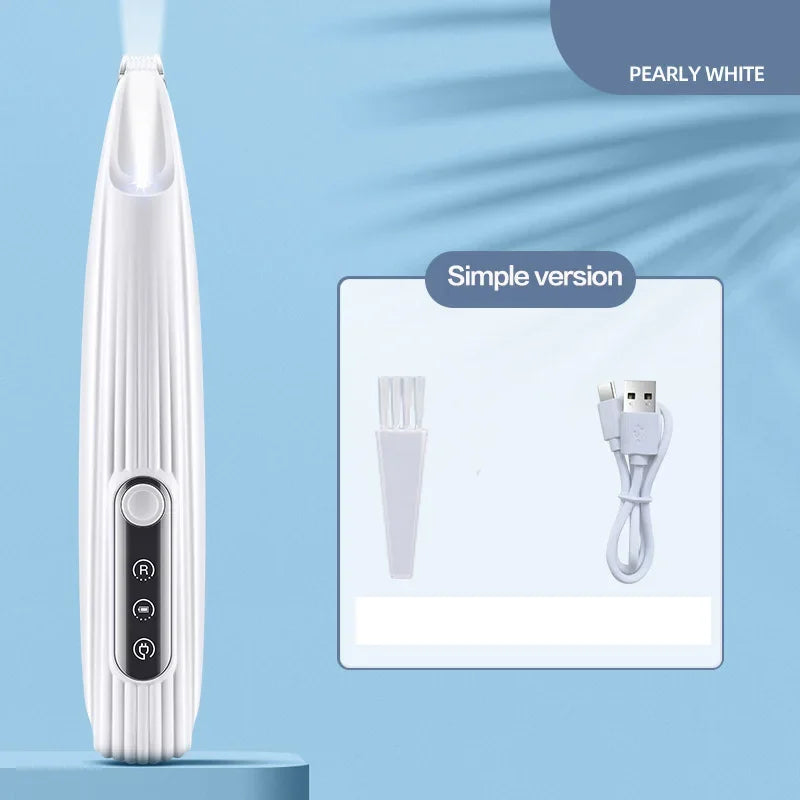 New Dog Paw Trimmer with LED Light – Waterproof, Low-Noise Grooming Tool