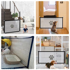 Dog Safety Gate – Portable Mesh Barrier