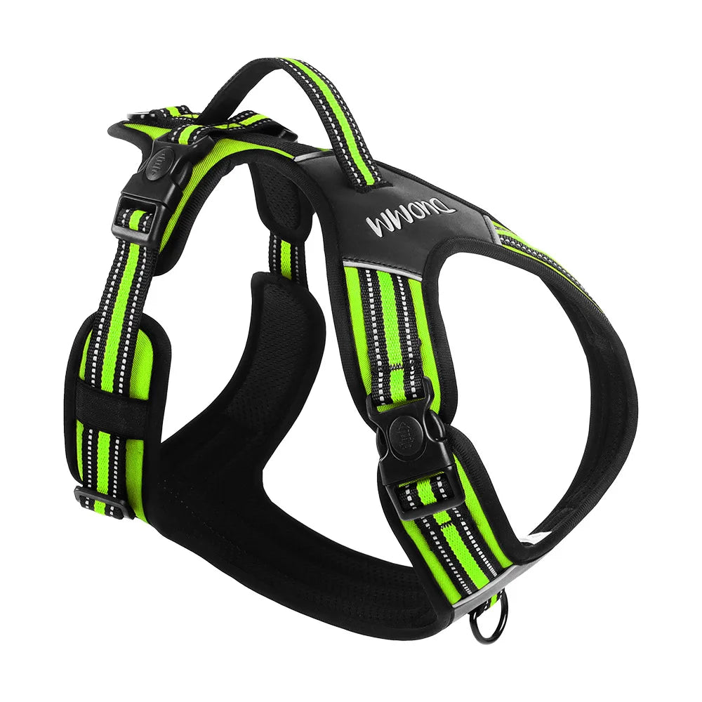 Tactical Dog Harness – No Pull Reflective Vest with Handle