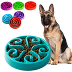 Interactive Slow Feeder Dog Bowl – Anti-Gulping Maze Dish