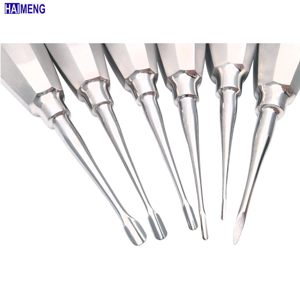 Veterinary Dental Tooth Elevator Set – Stainless Steel Rodent & Small Dog Tool