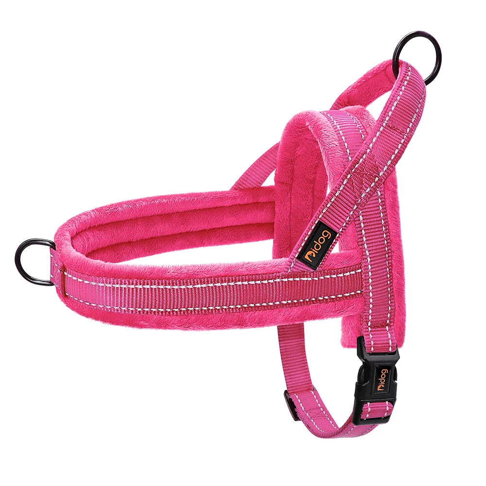 Reflective Dog Harness Vest – Warm Padded Night Safe Design