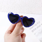 Fashion Heart Dog Sunglasses – Lightweight Photo Accessory