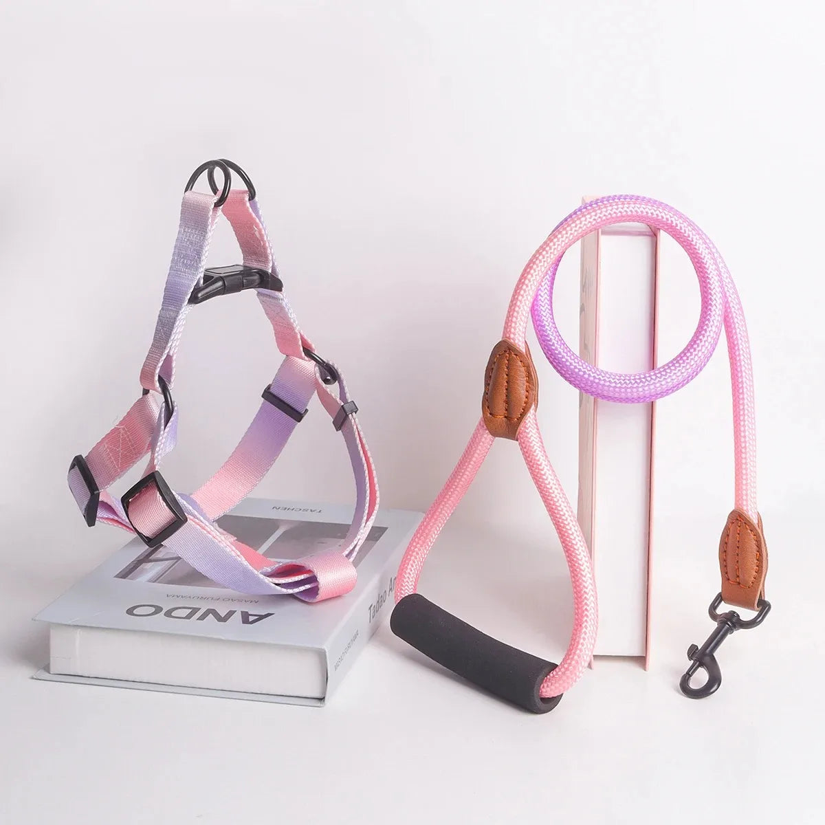 Dog Harness Set – Adjustable Comfort Fit